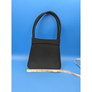 Cute Judith Jack Black Small Evening Bag Purse Clutch Italy